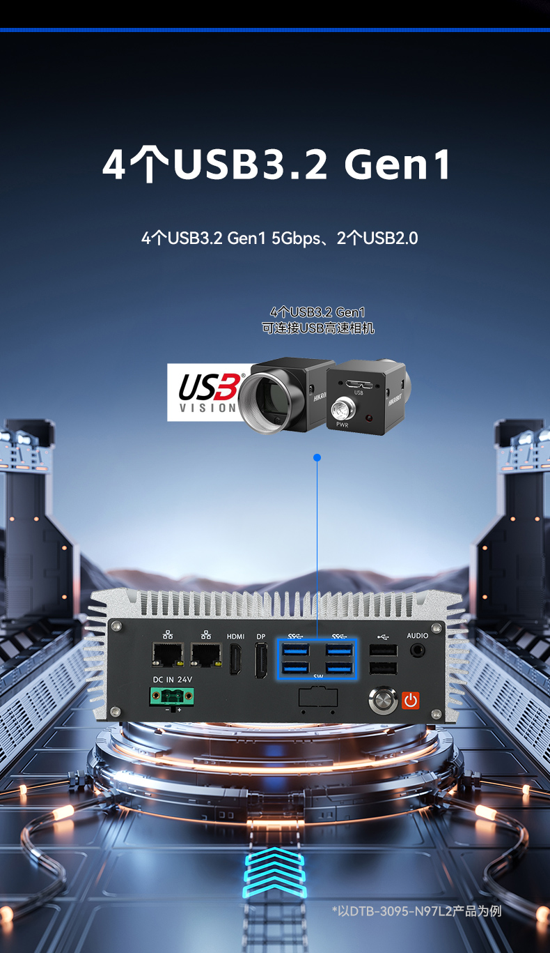 嵌入式無風扇工控機,AGV機器人工控主機,DTB-3095-N97L4.jpg 嵌入式無風扇工控機,AGV機器人工控主機,DTB-3095-N97L4.jpg