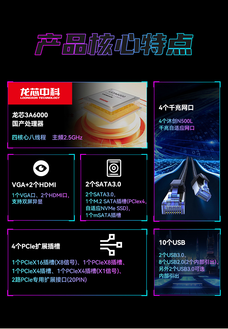 東田國產(chǎn)龍芯工控機,3A6000四核八線程工業(yè)主機,DT-61025-N3A6KMB.jpg 東田國產(chǎn)龍芯工控機,3A6000四核八線程工業(yè)主機,DT-61025-N3A6KMB.jpg